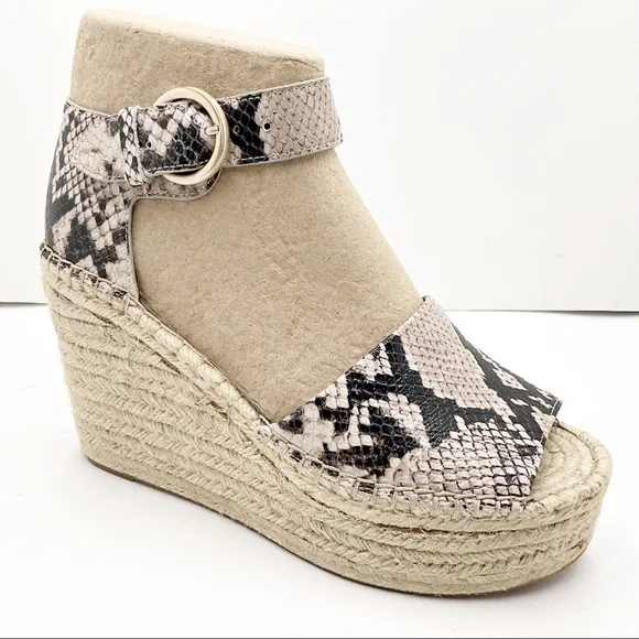 🆕{MARC FISHER} Alida Espadrille Platform Wedge