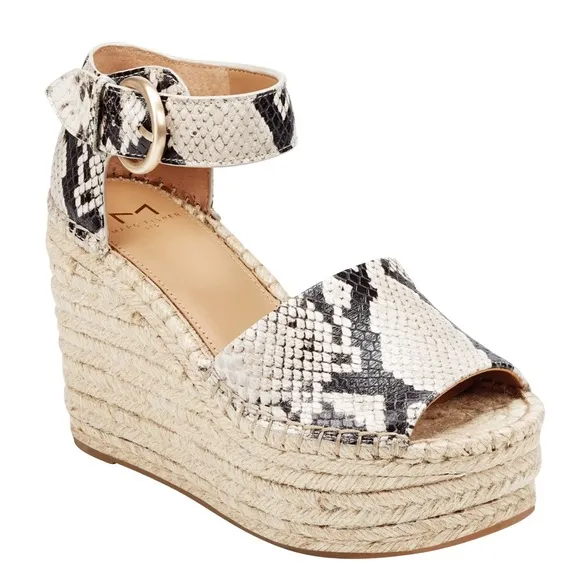 🆕{MARC FISHER} Alida Espadrille Platform Wedge