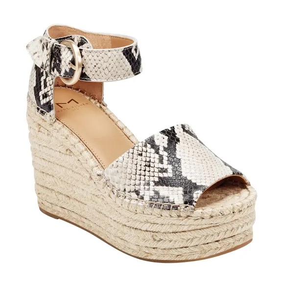 🆕{MARC FISHER} Alida Espadrille Platform Wedge