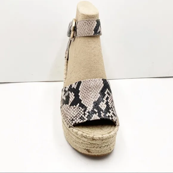 🆕{MARC FISHER} Alida Espadrille Platform Wedge