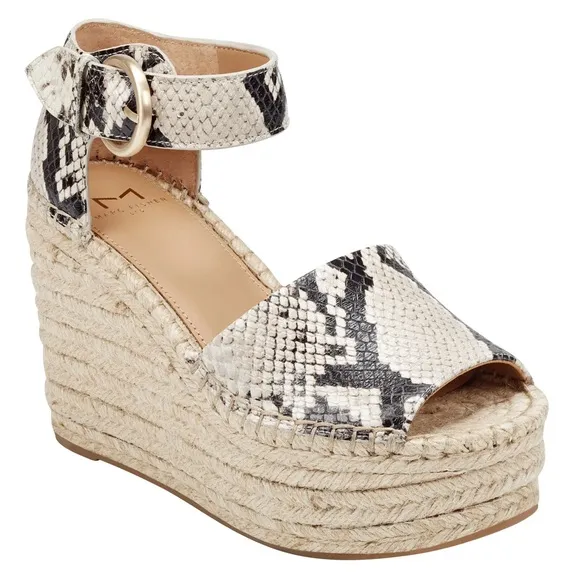 🆕{MARC FISHER} Alida Espadrille Platform Wedge