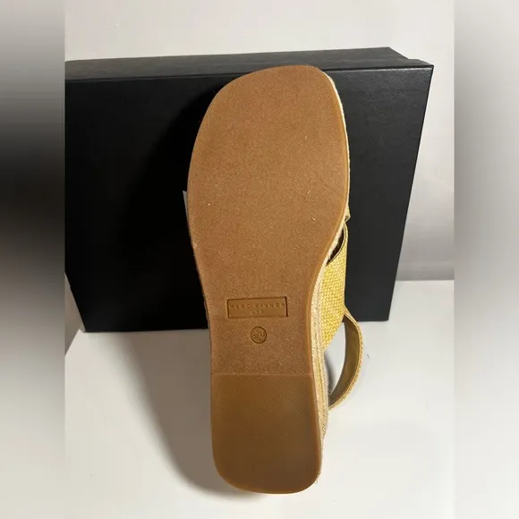 Marc Fisher LTD Renda Slingback Espadrille PlatformWedge Sandal (Women)size 8.5