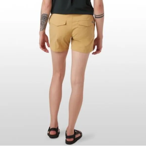 Marmot Raina New Women's 5” Khaki Hiking Shorts, Size 12 See Desc.