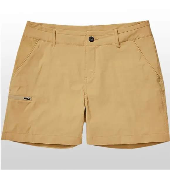 Marmot Raina New Women's 5” Khaki Hiking Shorts, Size 12 See Desc.