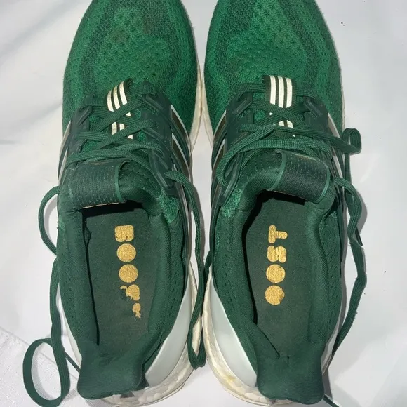 Men Adidas Ultraboost 2.0 DNA High School PE Pack 'JuJu Smith-Schuster Green 10