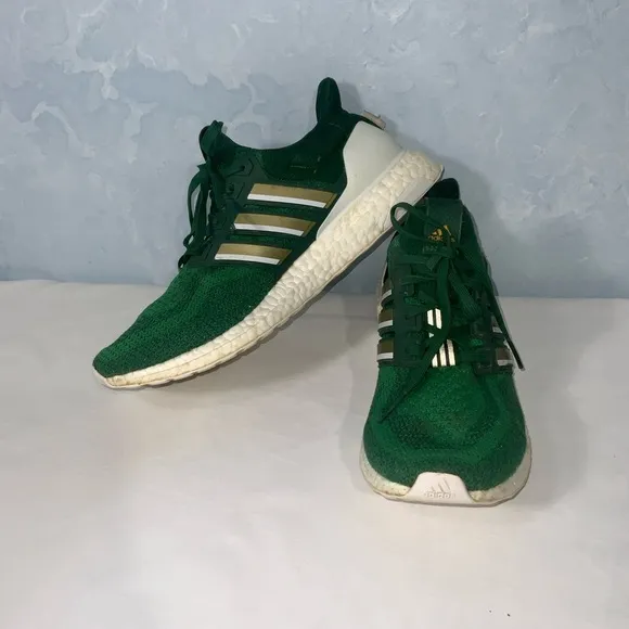 Men Adidas Ultraboost 2.0 DNA High School PE Pack 'JuJu Smith-Schuster Green 10