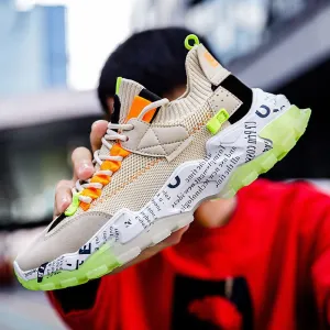 Men Sneakers Breathable Running Shoes