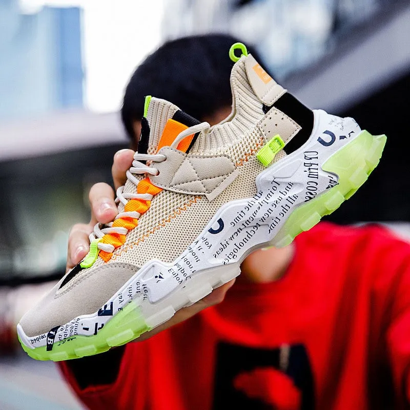 Men Sneakers Breathable Running Shoes