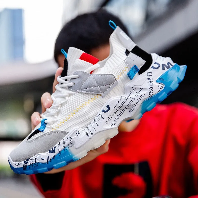 Men Sneakers Breathable Running Shoes