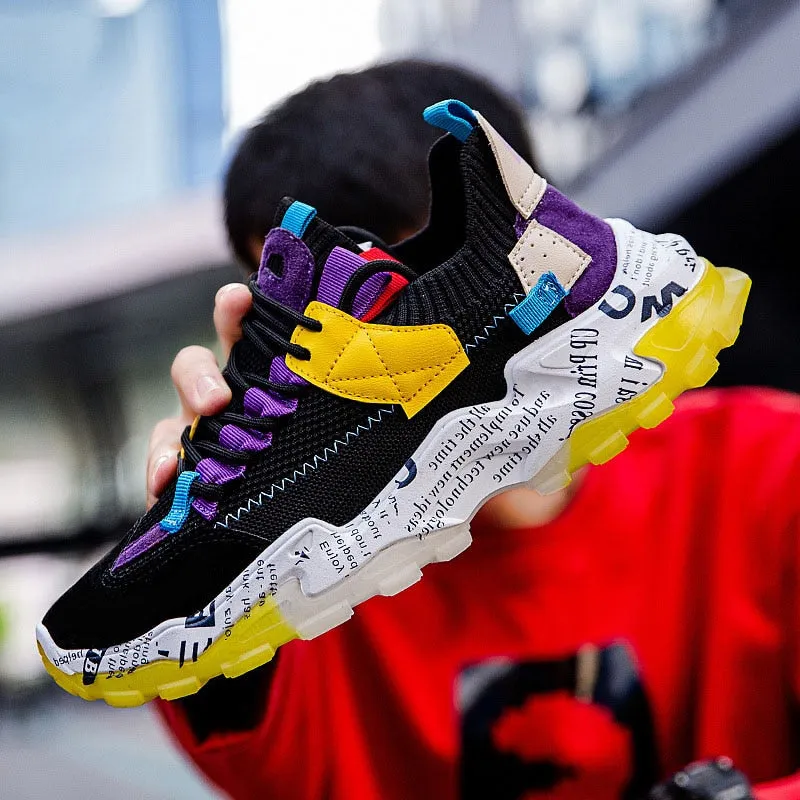 Men Sneakers Breathable Running Shoes