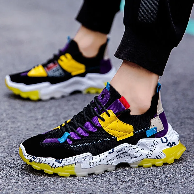 Men Sneakers Breathable Running Shoes
