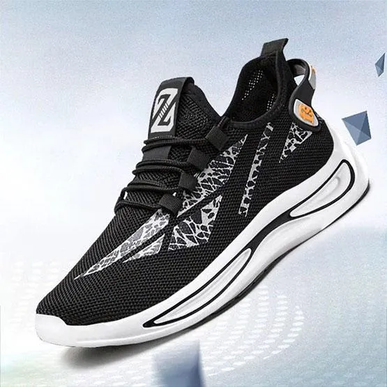 Men's Breathable Sneakers Mesh Casual Shoes Male Soft Sole Lightweight Shoes Non Slip Walking Sneakers