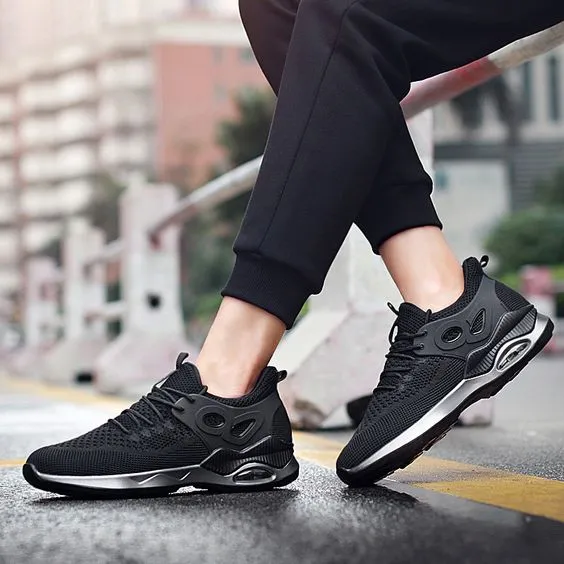 Men's FlyKnit Breathable Running Shoes