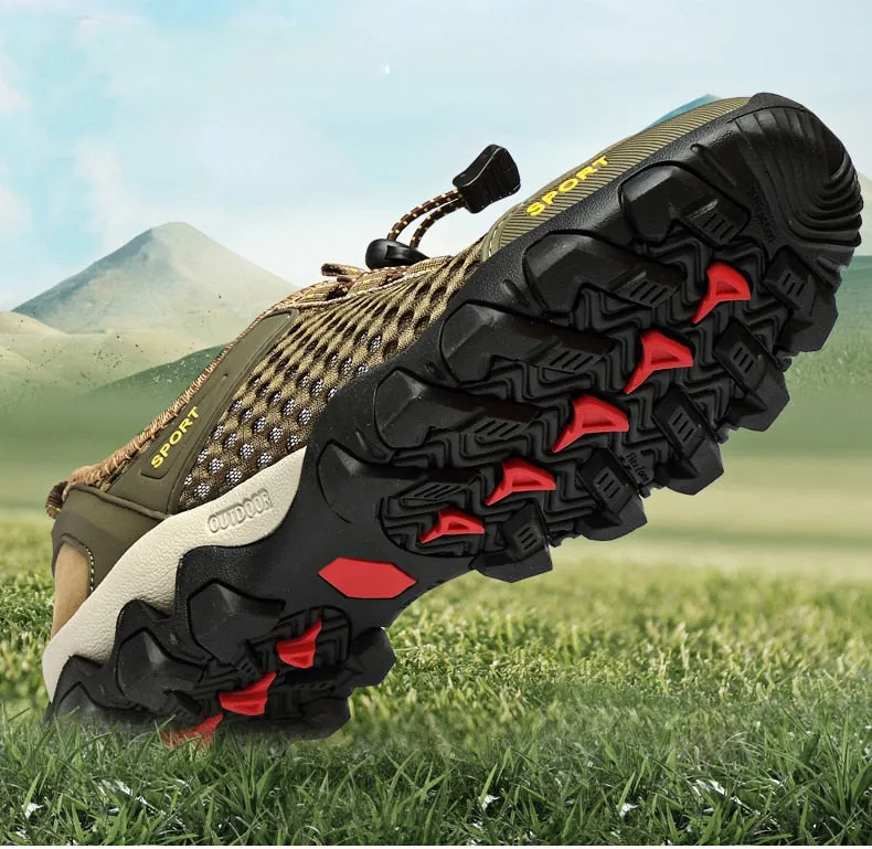 Men's Trekking Mountain Shoes Men Outdoor Athletic Shoes