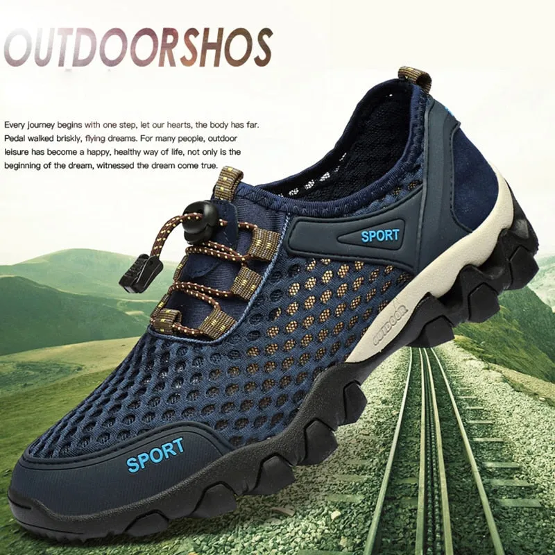 Men's Trekking Mountain Shoes Men Outdoor Athletic Shoes
