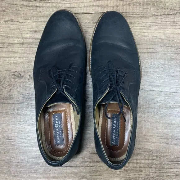 Men's Ashton Grey Grenasien Oxford Dress Shoe