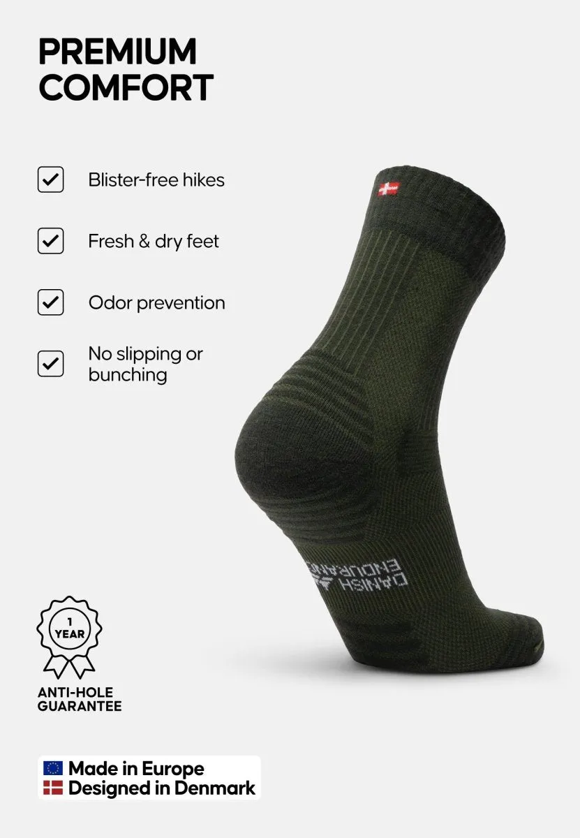 MERINO WOOL HIKING SOCKS LIGHT