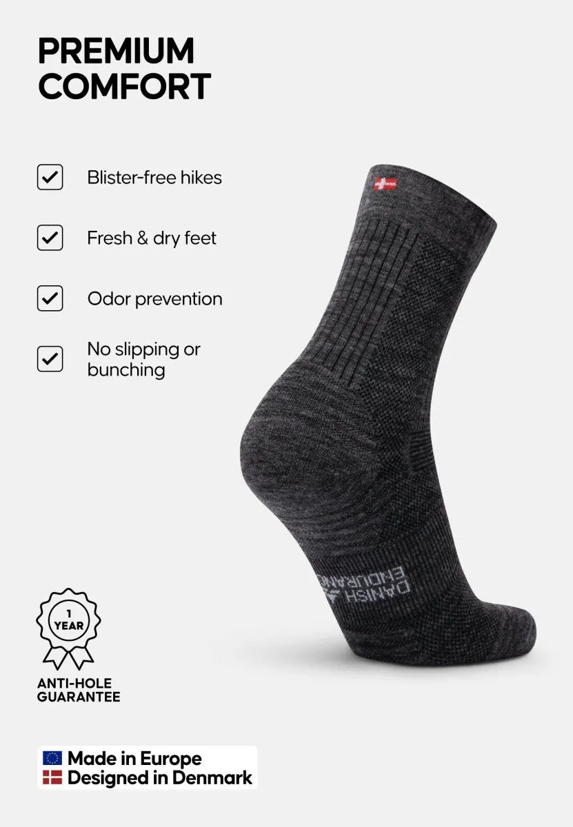 MERINO WOOL HIKING SOCKS LIGHT