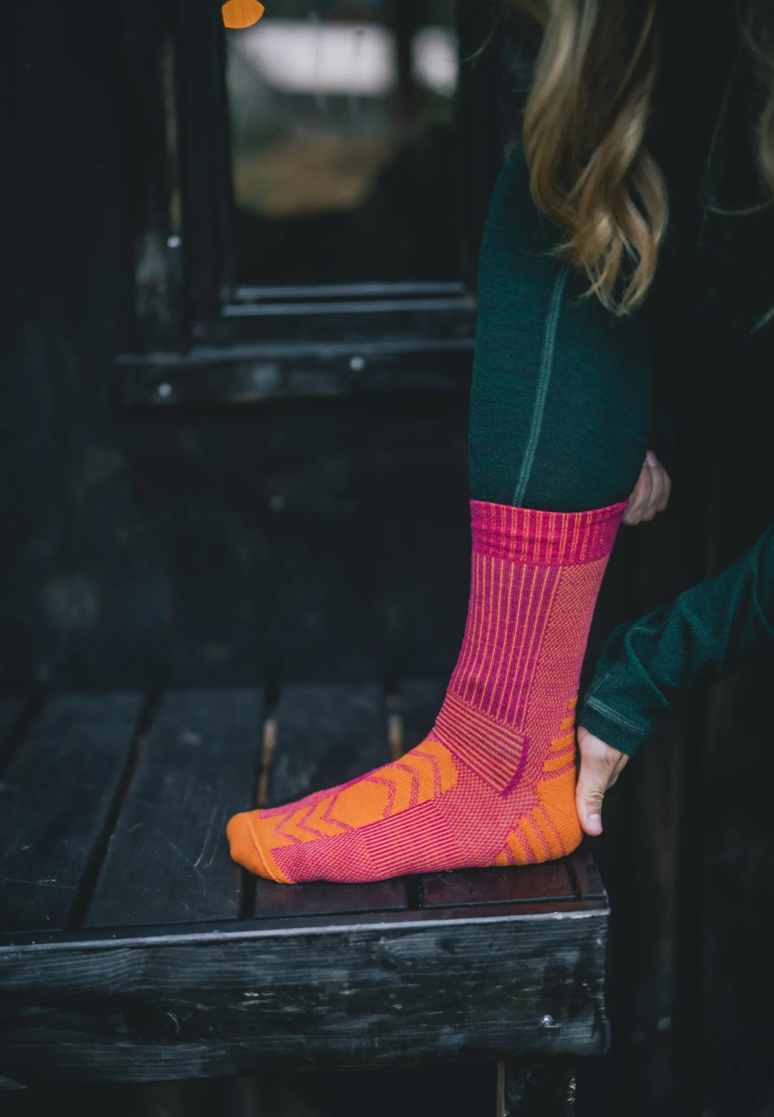 MERINO WOOL HIKING SOCKS LIGHT