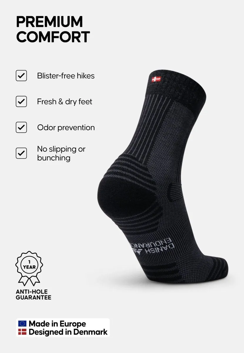 MERINO WOOL HIKING SOCKS LIGHT