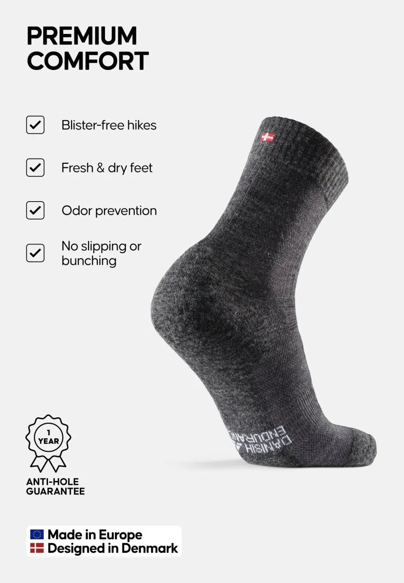 MERINO WOOL HIKING SOCKS LIGHT