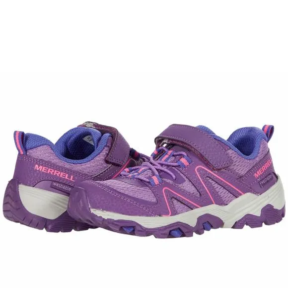 MERRELL TRAIL QUEST HIKING SNEAKER, BERRY, 6.5 WIDE US UNISEX BIG_KID