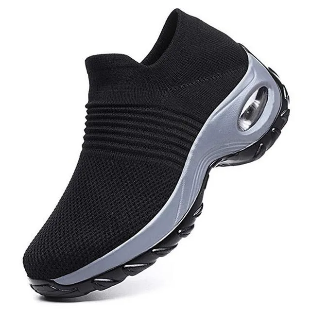 Mesh Women Men  Outdoor  Running Shoes Couples Breathable Soft Athletics Jogging  Sneaker