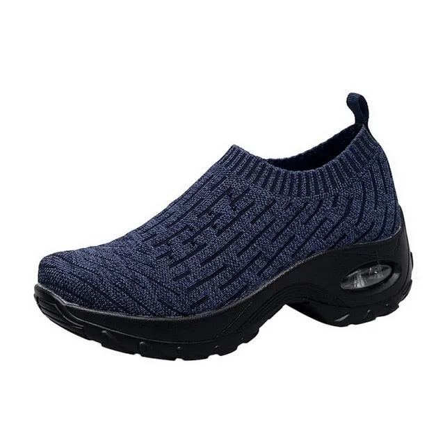 Mesh Women Men  Outdoor  Running Shoes Couples Breathable Soft Athletics Jogging  Sneaker