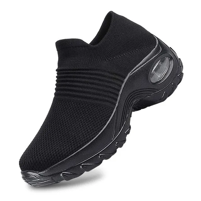 Mesh Women Men  Outdoor  Running Shoes Couples Breathable Soft Athletics Jogging  Sneaker