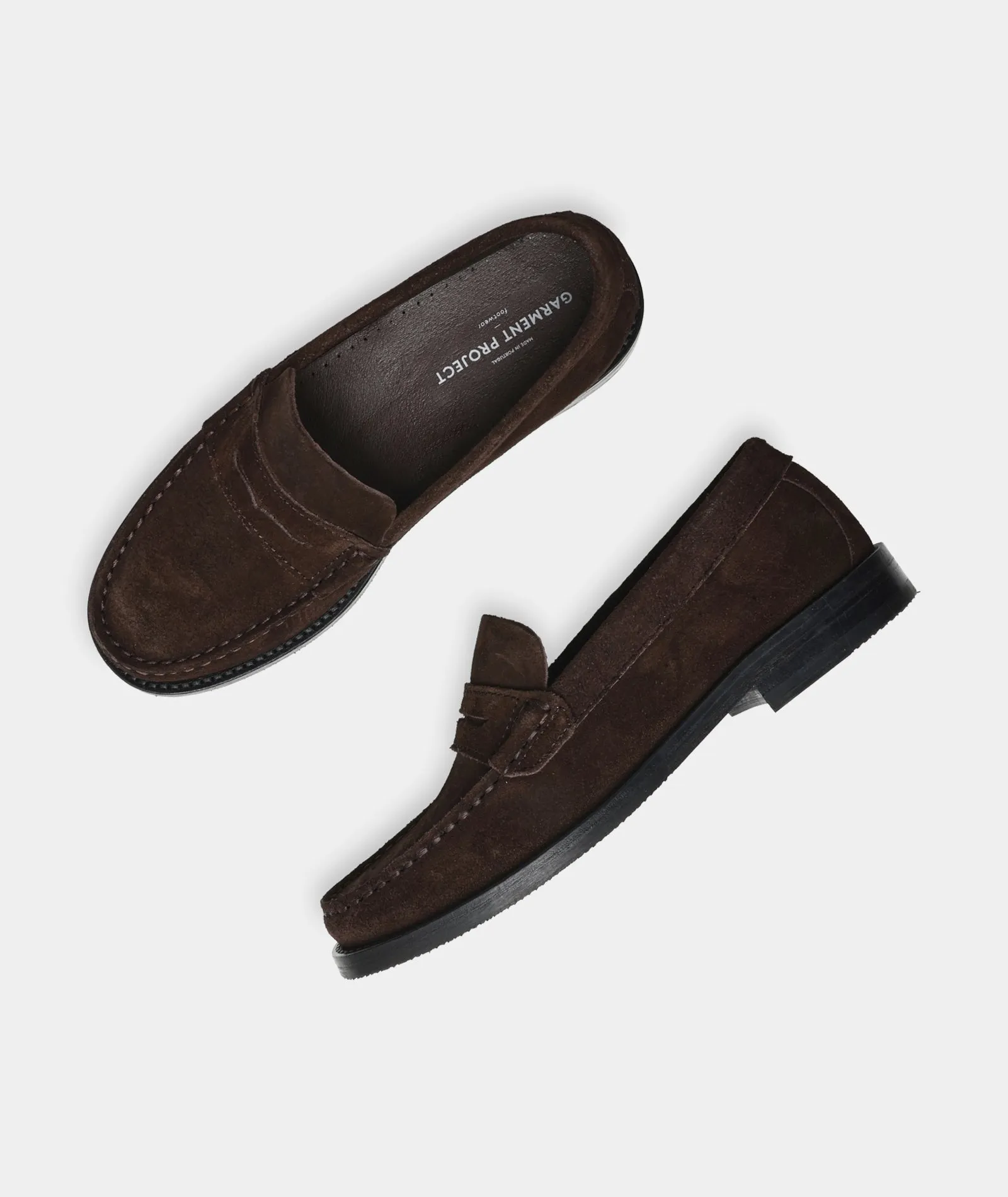 Miles Penny Loafer - Brown Suede
