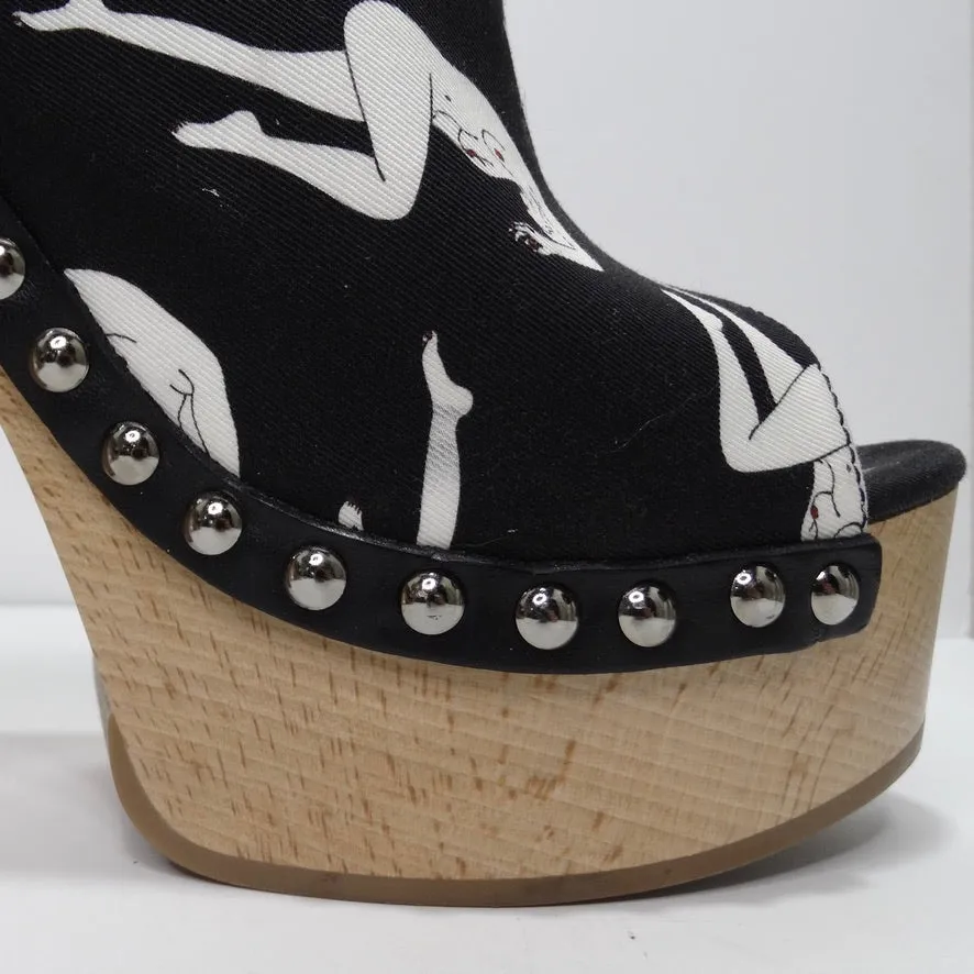 Miu Miu Abstract Printed Heels