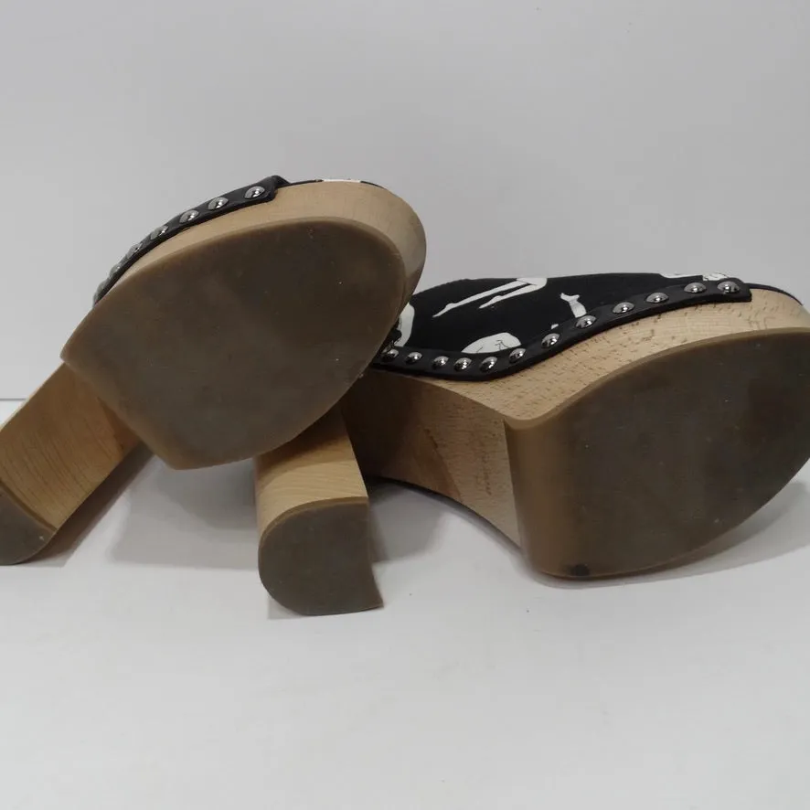 Miu Miu Abstract Printed Heels