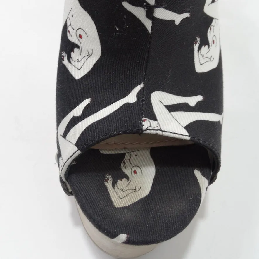 Miu Miu Abstract Printed Heels