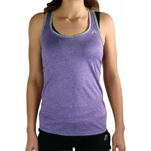 More Mile Marl Womens Training Vest - Purple