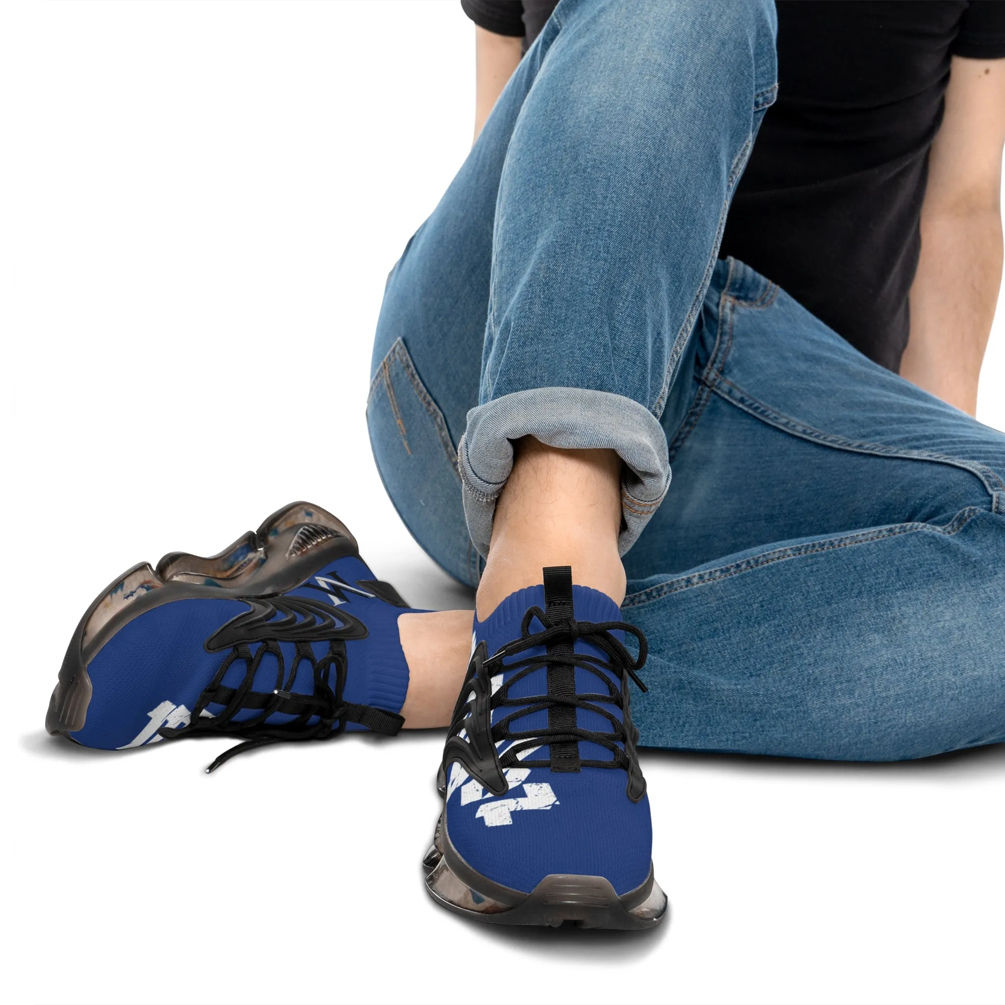 MyVybz Blue Track Sneakers