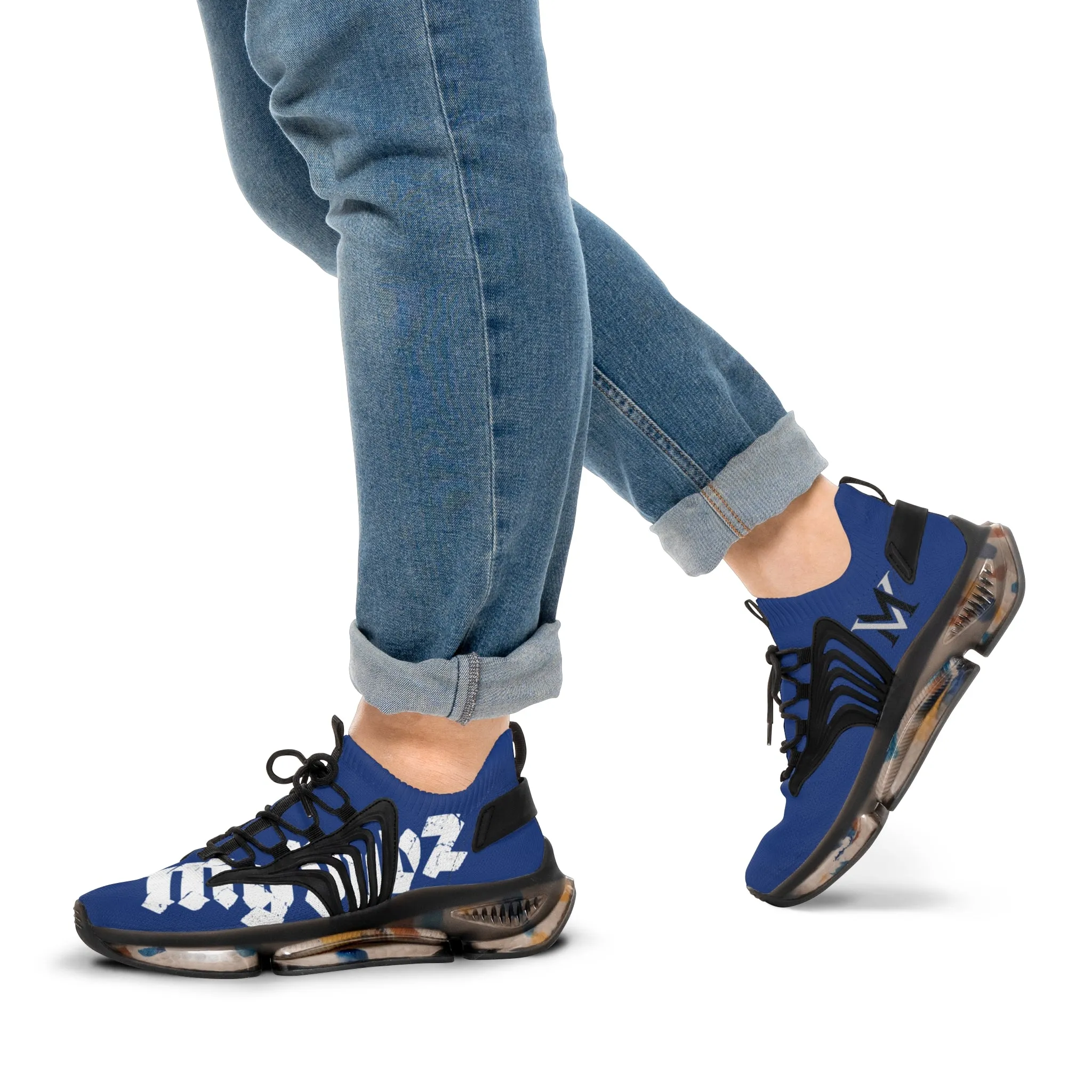 MyVybz Blue Track Sneakers