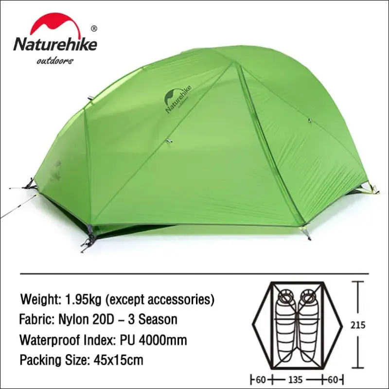 Naturehike camping tent mongar 2 persons tent cloud up 1 2 3 person tent star river tent ultralight