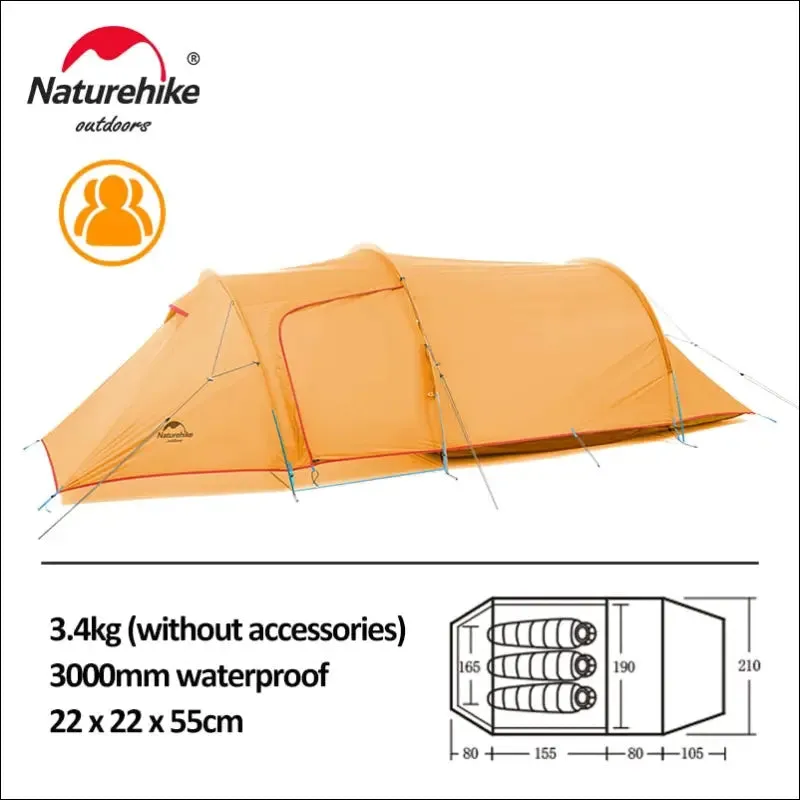 Naturehike camping tent mongar 2 persons tent cloud up 1 2 3 person tent star river tent ultralight