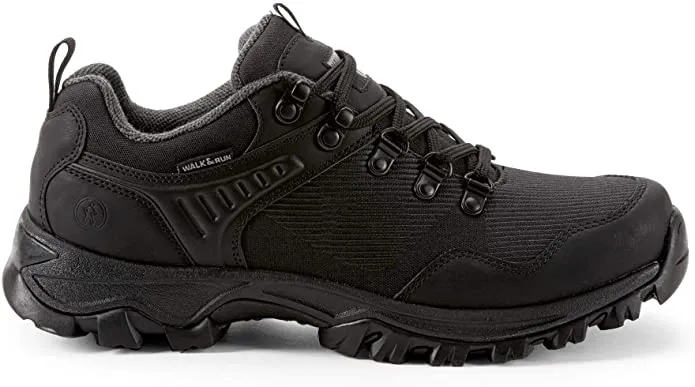 New in box! Explore XT - Mens Athletic Trail Running - Hiking Shoes Runners, Black, Sz 9