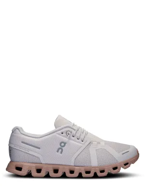 On Running Women's Cloud 5 Sneaker in Sand/Rosebrown
