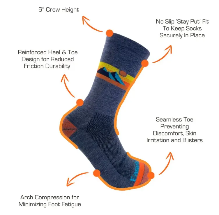 Overlook Hiking Sock
