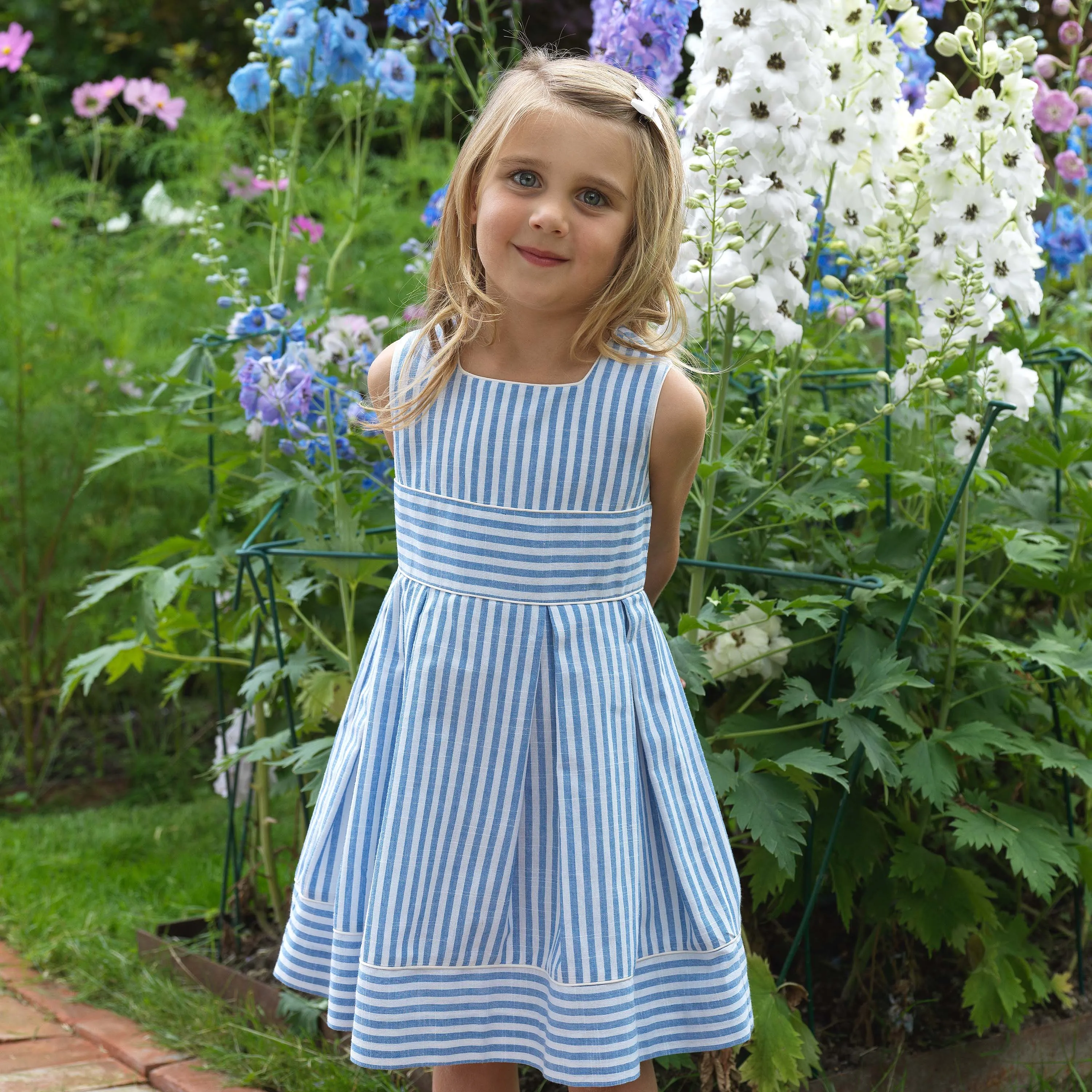Oxford Pleated Dress
