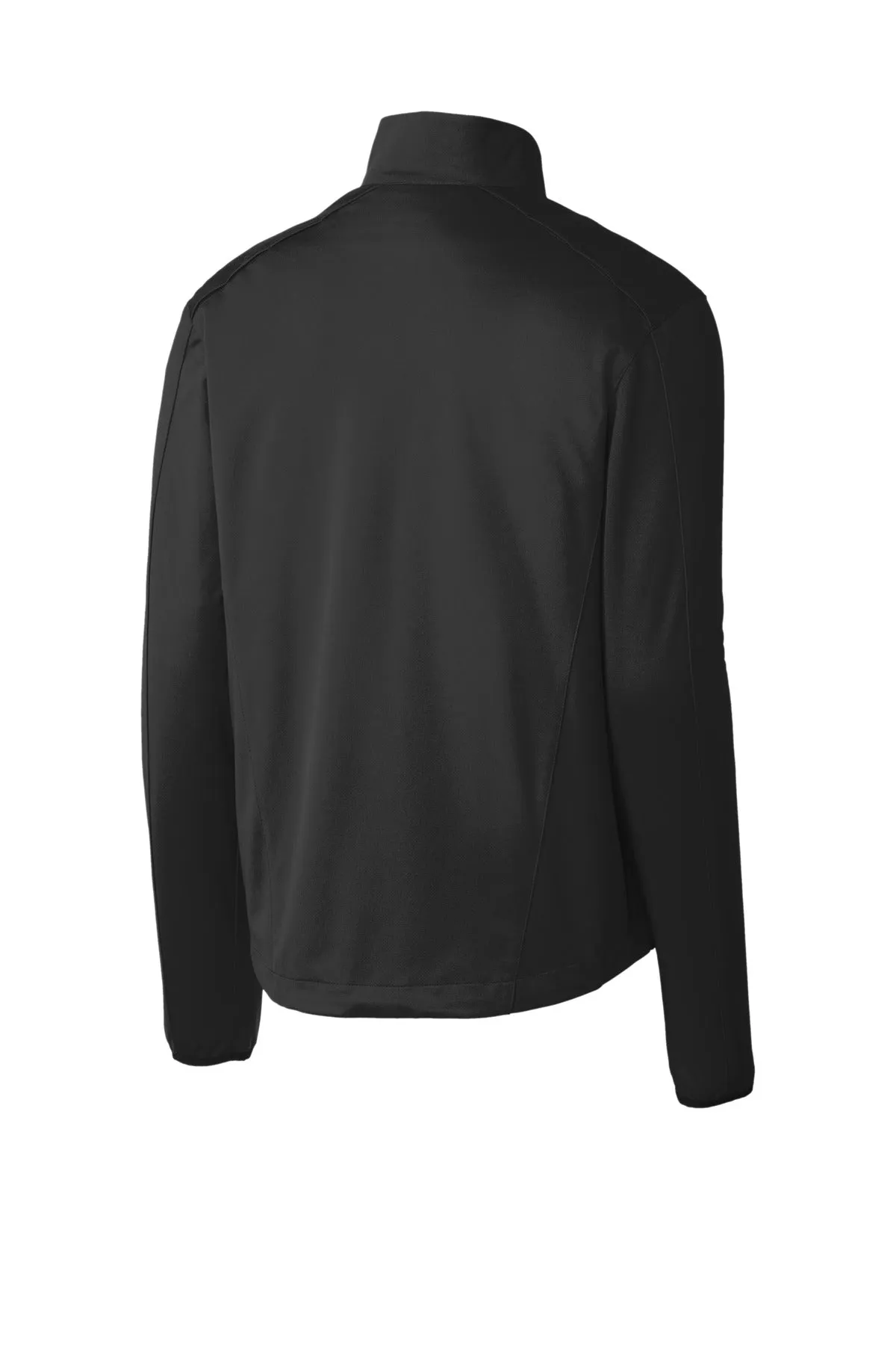 Port Authority Active 1/2-Zip Soft Shell Jacket. J716 Deep Black