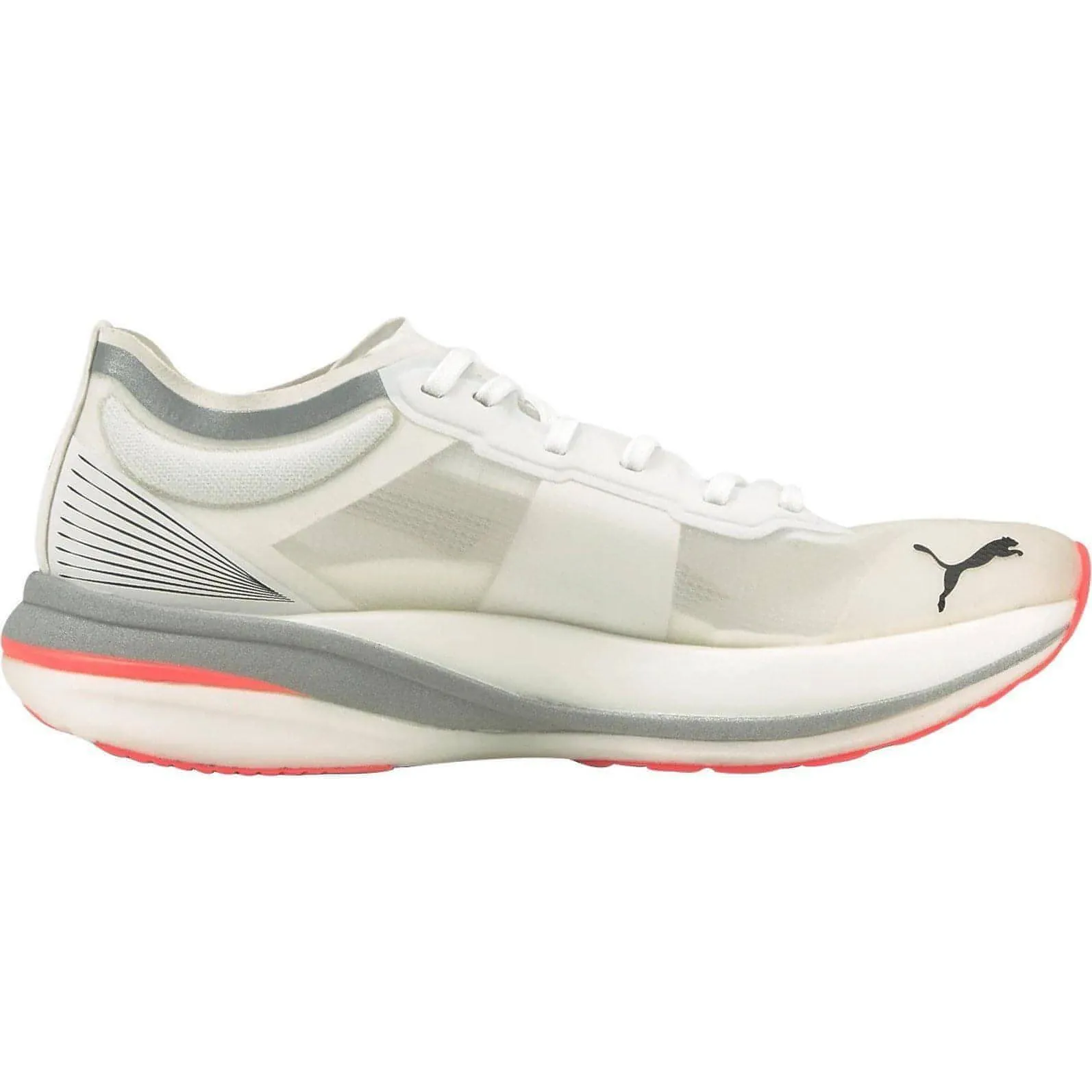 Puma Deviate Nitro Elite Racer Mens Running Shoes - White