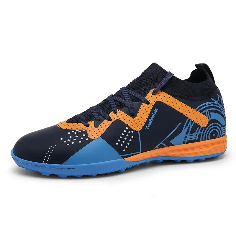 Quality Soccer Shoes Wholesale Football Boots Messi Assassin Chuteira society Campo TF/AG Football Sneaker Futsal Training Shoes