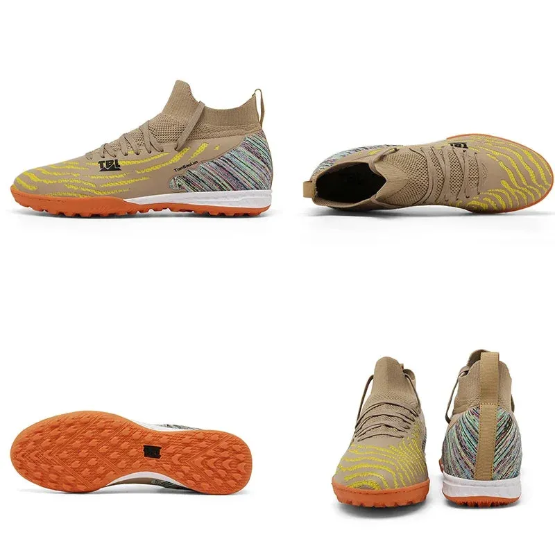 Quality Soccer Shoes Wholesale Football Boots Messi Assassin Chuteira society Campo TF/AG Football Sneaker Futsal Training Shoes