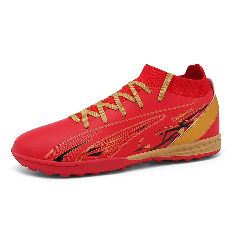 Quality Soccer Shoes Wholesale Football Boots Messi Assassin Chuteira society Campo TF/AG Football Sneaker Futsal Training Shoes