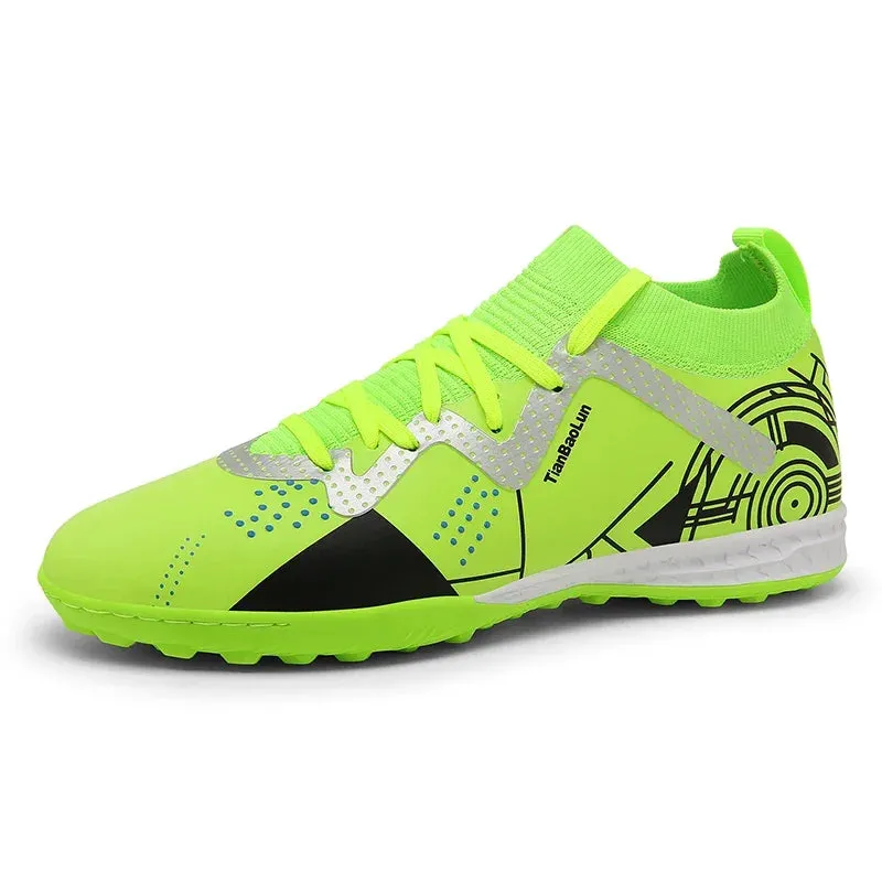 Quality Soccer Shoes Wholesale Football Boots Messi Assassin Chuteira society Campo TF/AG Football Sneaker Futsal Training Shoes