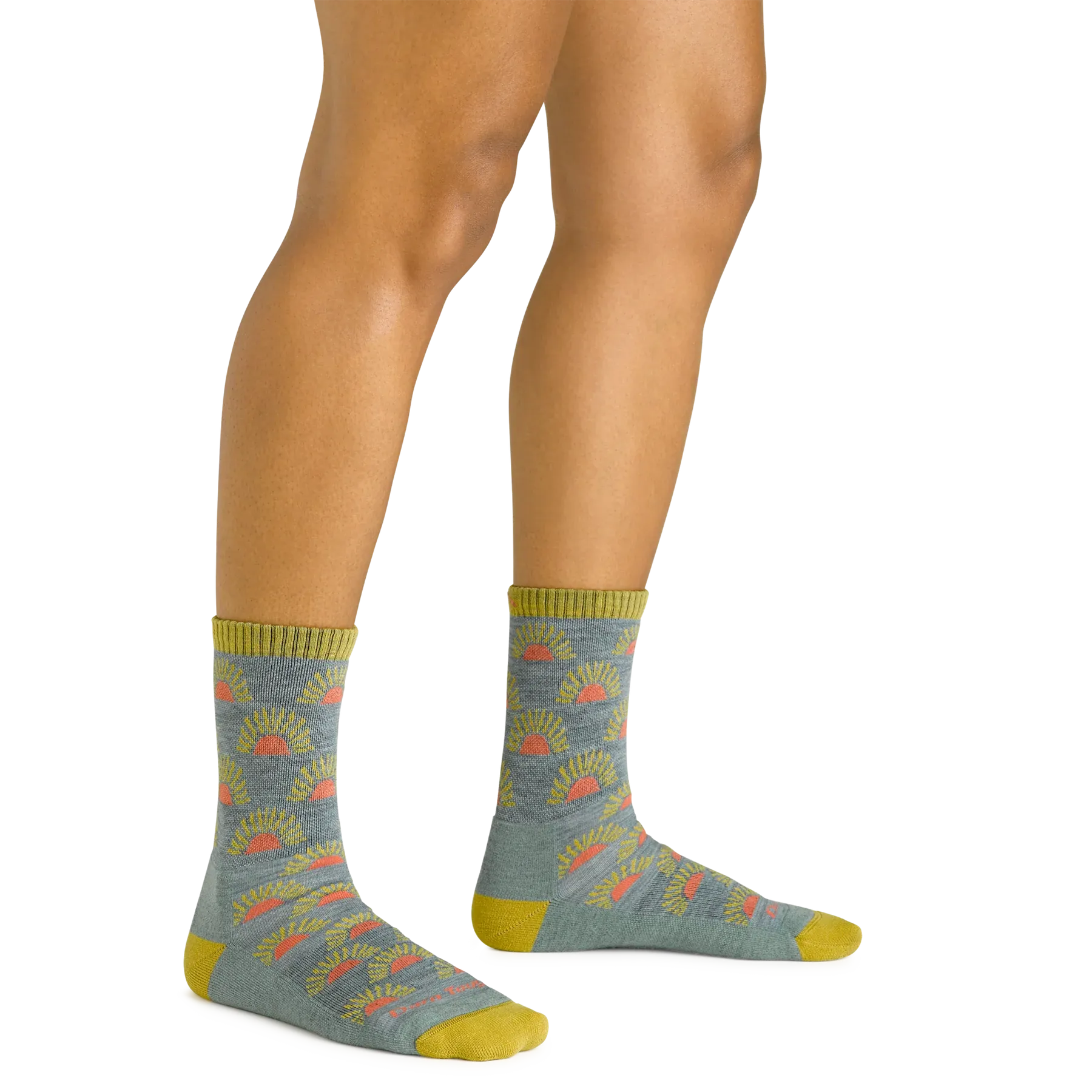Ray Day Micro Crew Lightweight Hiking Sock w/ Cushion (Women's) - D5009W