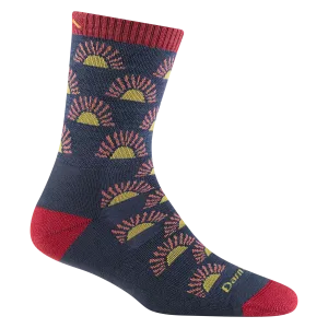 Ray Day Micro Crew Lightweight Hiking Sock w/ Cushion (Women's) - D5009W